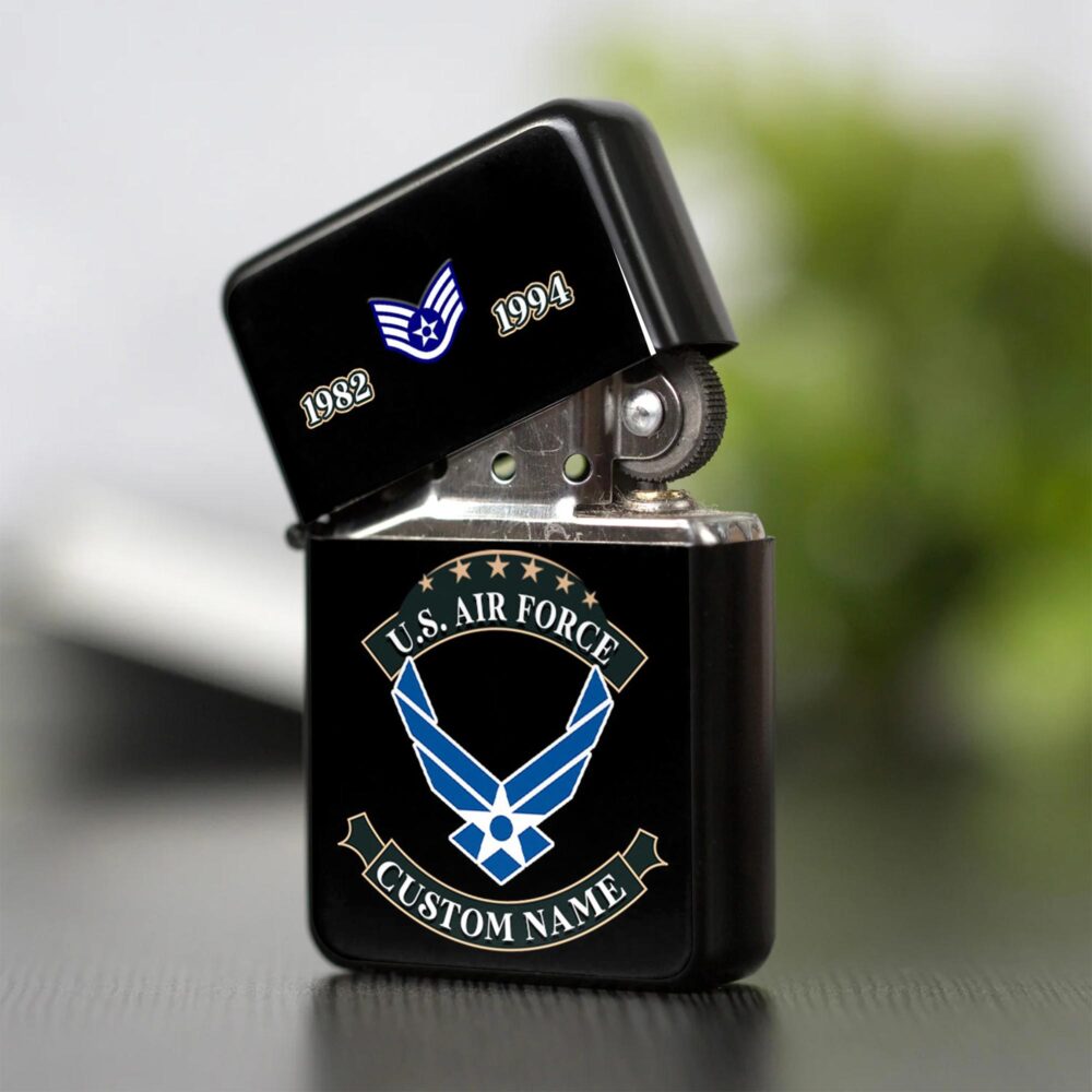 US Air Force , E 8 Air Force Senior Master Sergeant - Lighter - Image 2