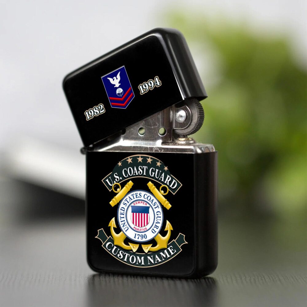 US Coast Guard, Duty, Honor, Country - Lighter - Image 2