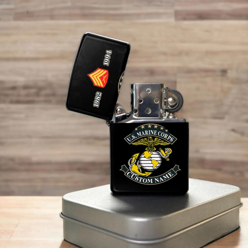 US Marine Corps, E 7 Marines Gunnery Sergeant - Lighter - Image 4