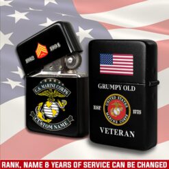 US Marine Corps, E 7 Marines Gunnery Sergeant - Lighter