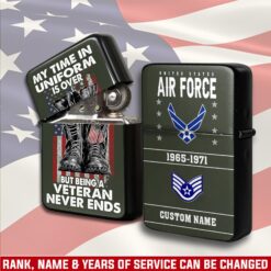 US Air Force , Proud Veteran - Lighter