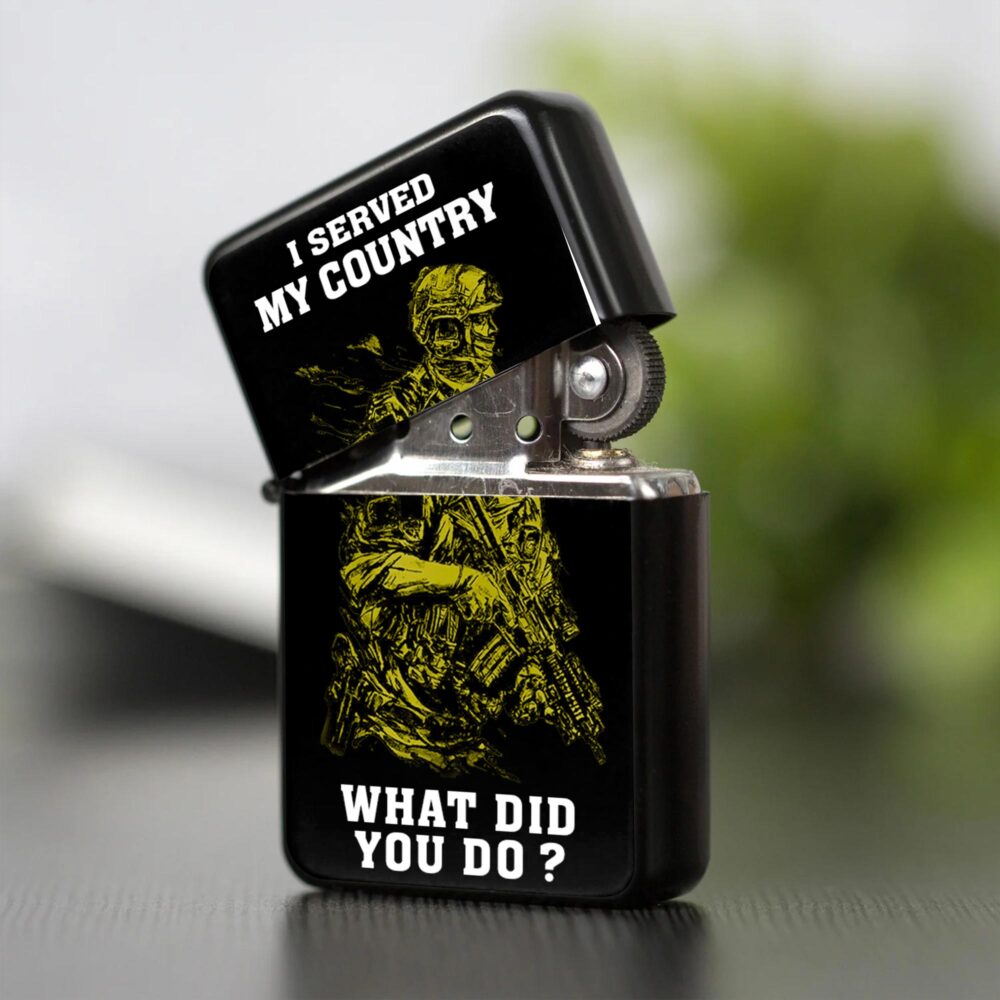 US Army, Proud To Have Served - Lighter - Image 2