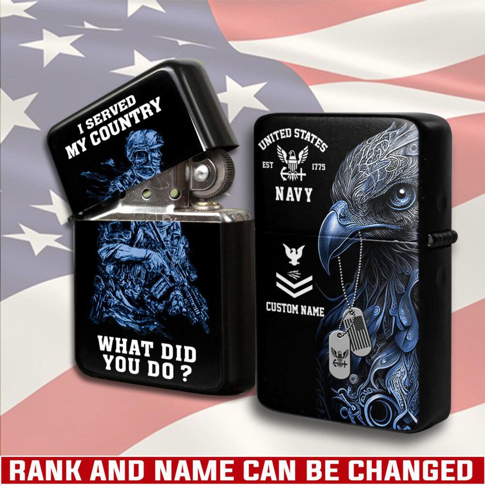 US Navy, Honor - Courage - Commitment - Lighter