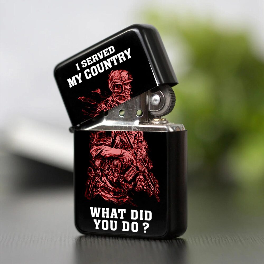 US Marine Corps, Never Retreat, Never Surrender - Lighter - Image 2