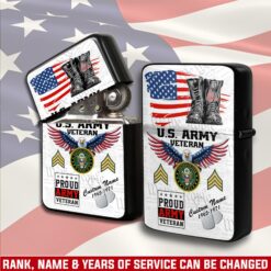 US Army, E 7 Army Sergeant First Class - Lighter