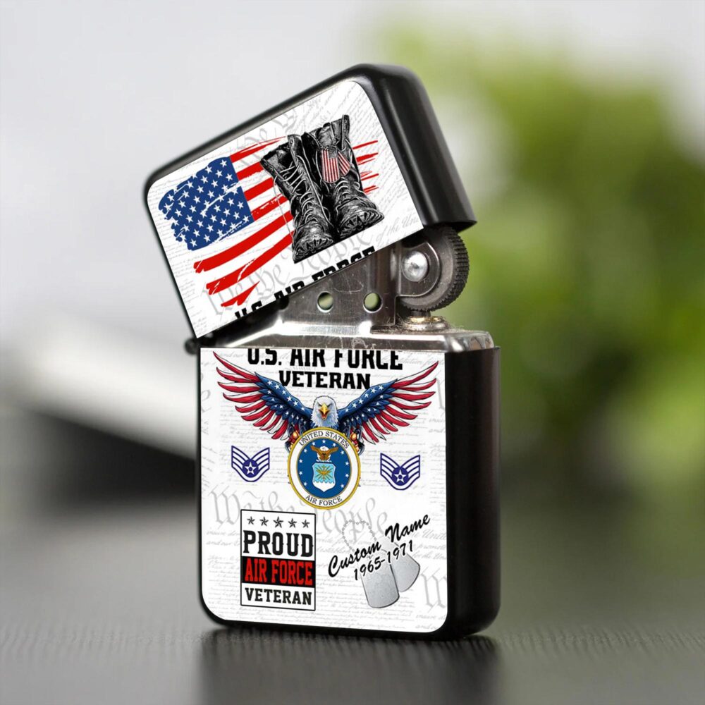 US Air Force , E 6 Air Force Technical Sergeant - Lighter - Image 2