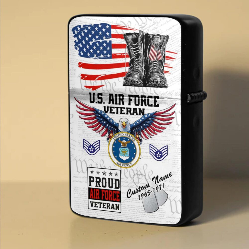 US Air Force , E 6 Air Force Technical Sergeant - Lighter - Image 3