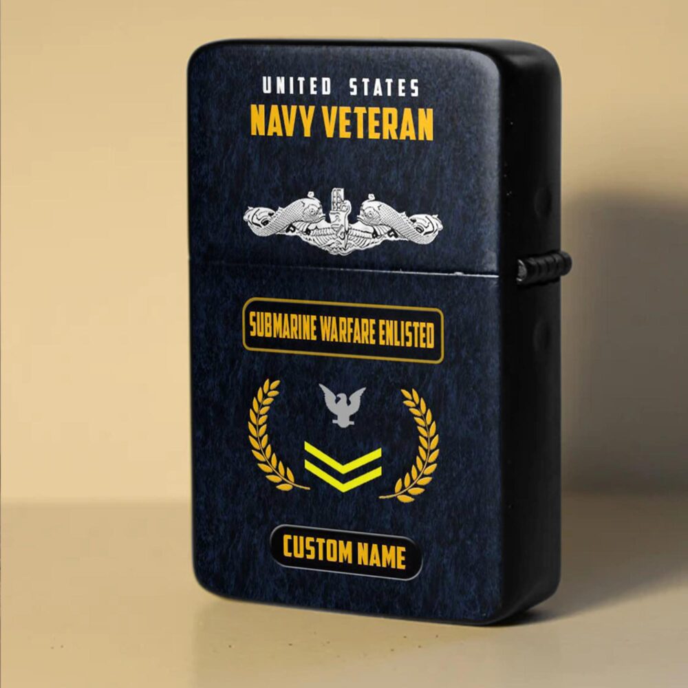Navy Badge, Honor - Courage - Commitment - Lighter - Image 3
