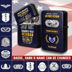 Air Force Badge, Always Remember, Never Forget - Lighter