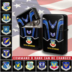 Air Force Command, E 8 Air Force Senior Master Sergeant - Lighter