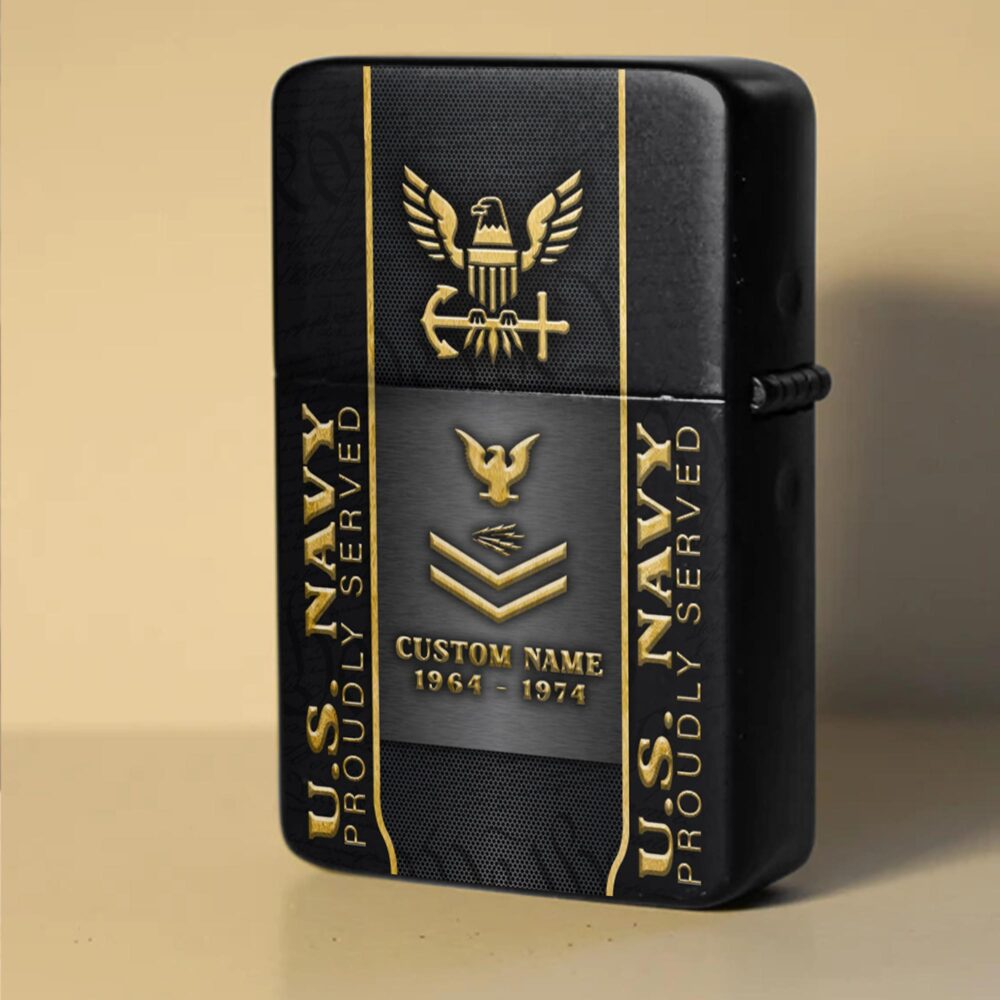 US Navy, E 6 Gold - Lighter - Image 3