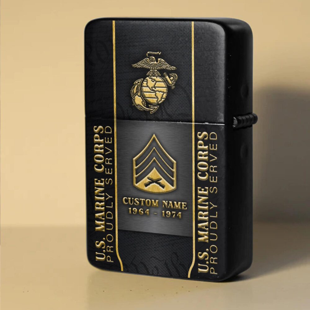 US Marine Corps, Honor, Duty, Service - Lighter - Image 3