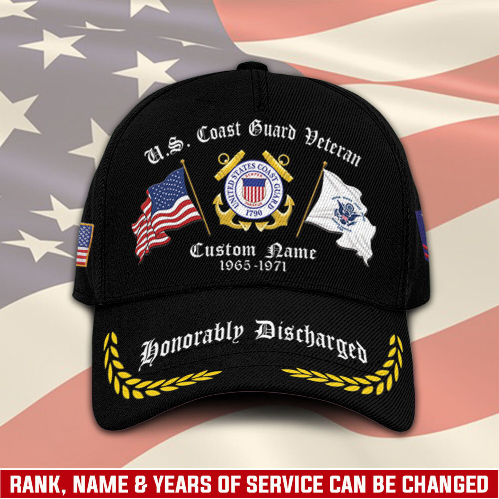 US Coast Guard, E 4 Red - Classic Cap