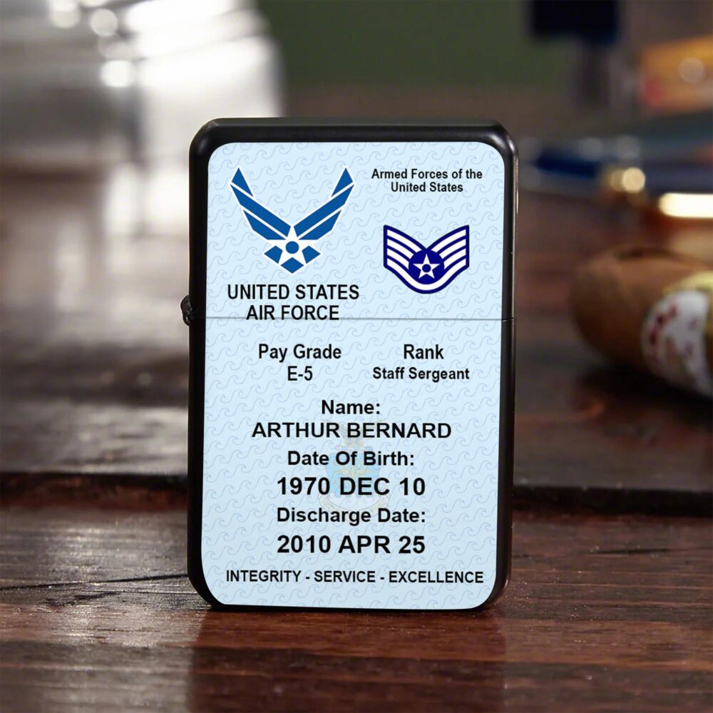US Air Force , E 7 Air Force First Sergeant - Lighter - Image 5