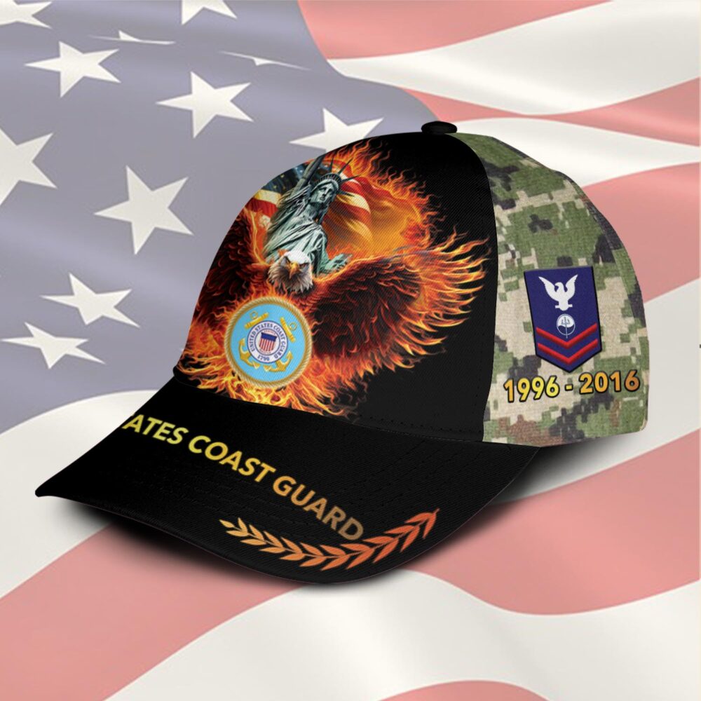 US Coast Guard, Born Ready - Classic Cap - Image 2