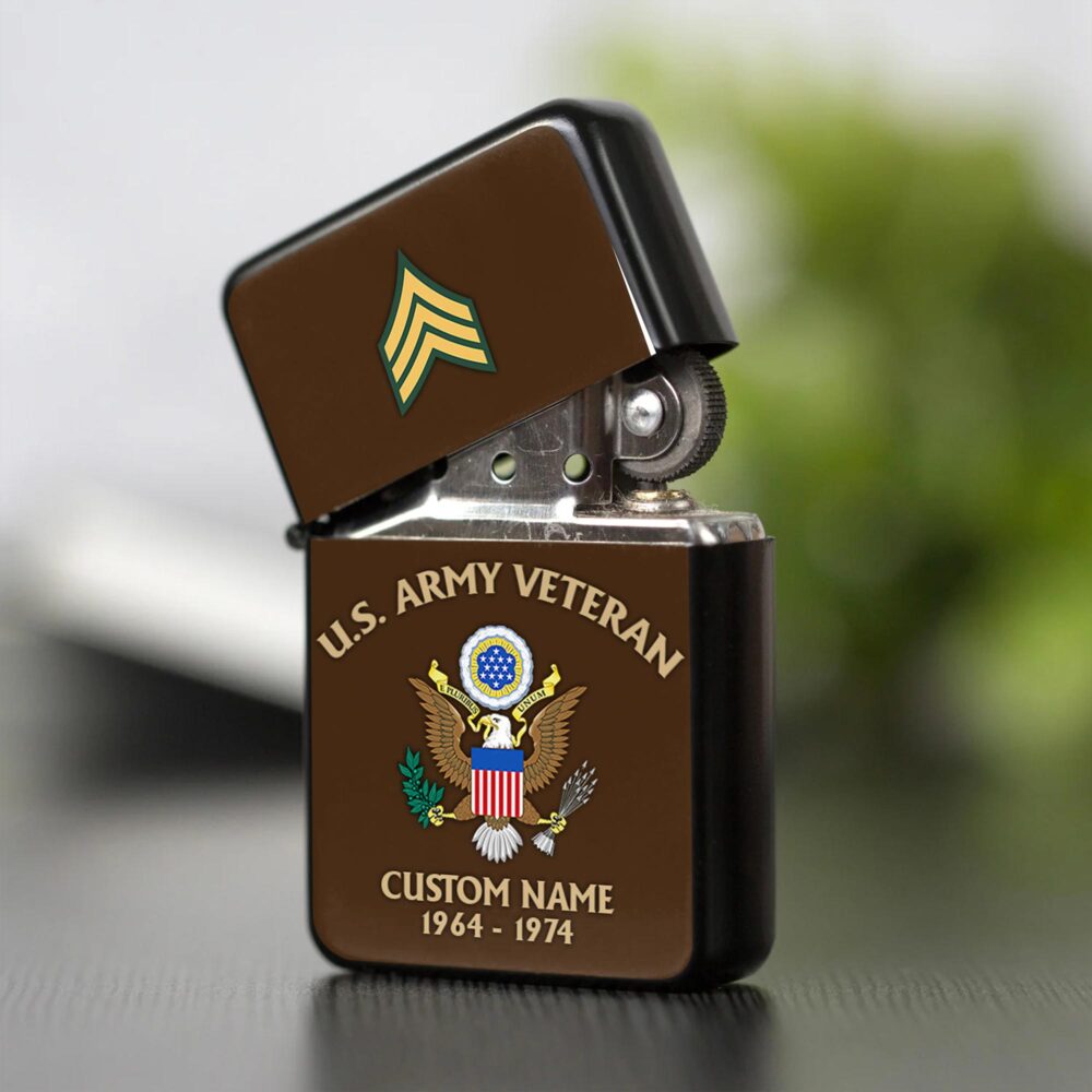 US Army, E 8 Army Master Sergeant - Lighter - Image 2