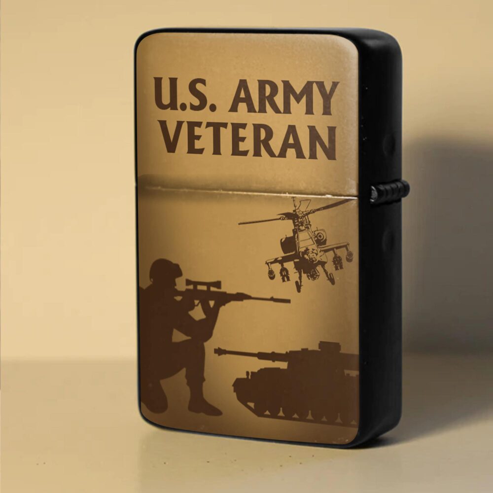 US Army, E 8 Army Master Sergeant - Lighter - Image 3