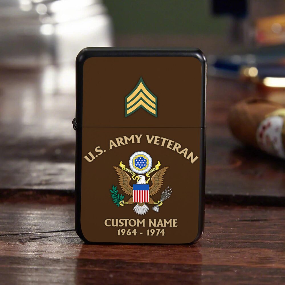 US Army, E 8 Army Master Sergeant - Lighter - Image 5