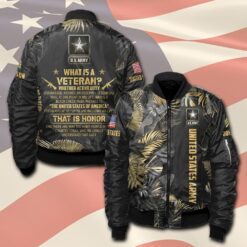 US Army, E 4 Army Specialist - Bomber Jacket