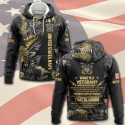 US Navy, Freedom Over Fear - Hoodie