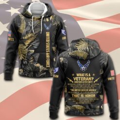 US Air Force , Remember - Honor - Respect - Hoodie