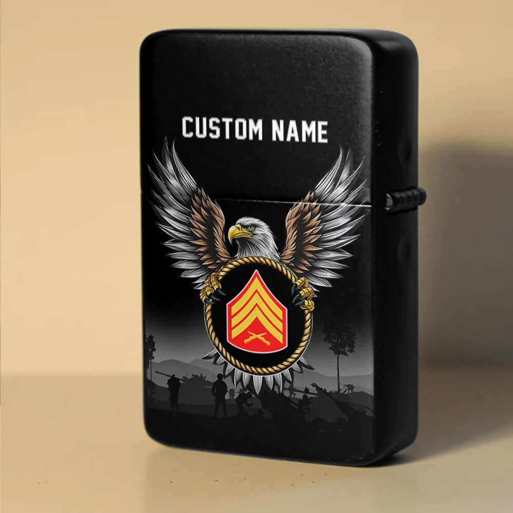 US Marine Corps, Always Remember, Never Forget - Lighter - Image 3