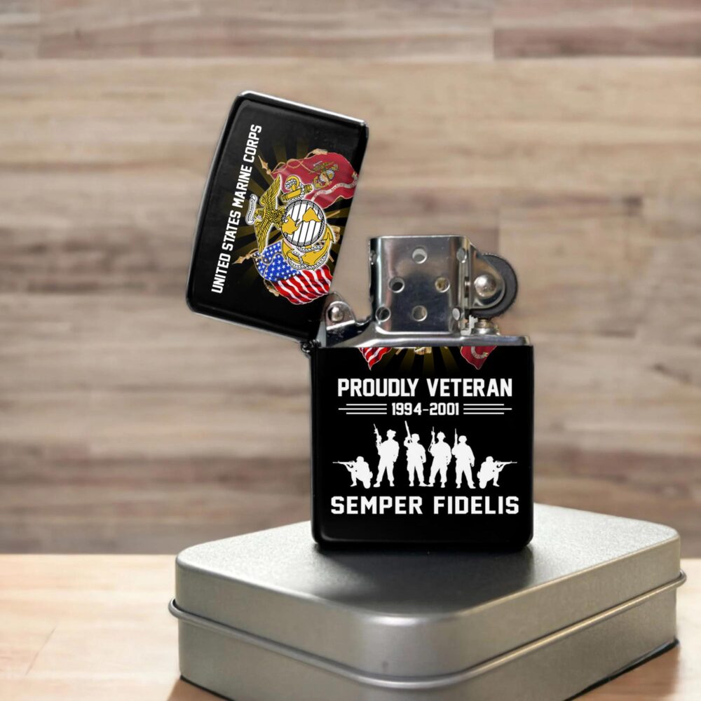 US Marine Corps, Always Remember, Never Forget - Lighter - Image 4