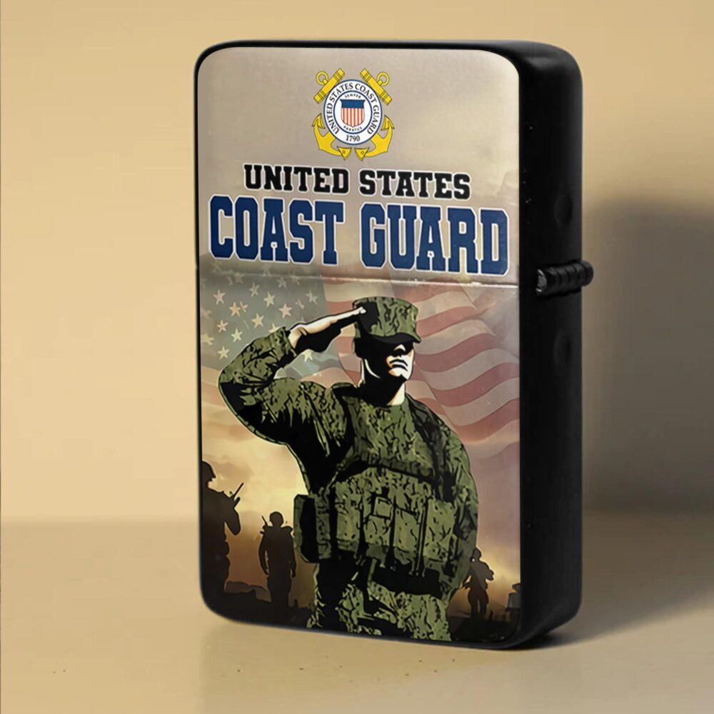 US Coast Guard, E 4 Gold - Lighter - Image 3