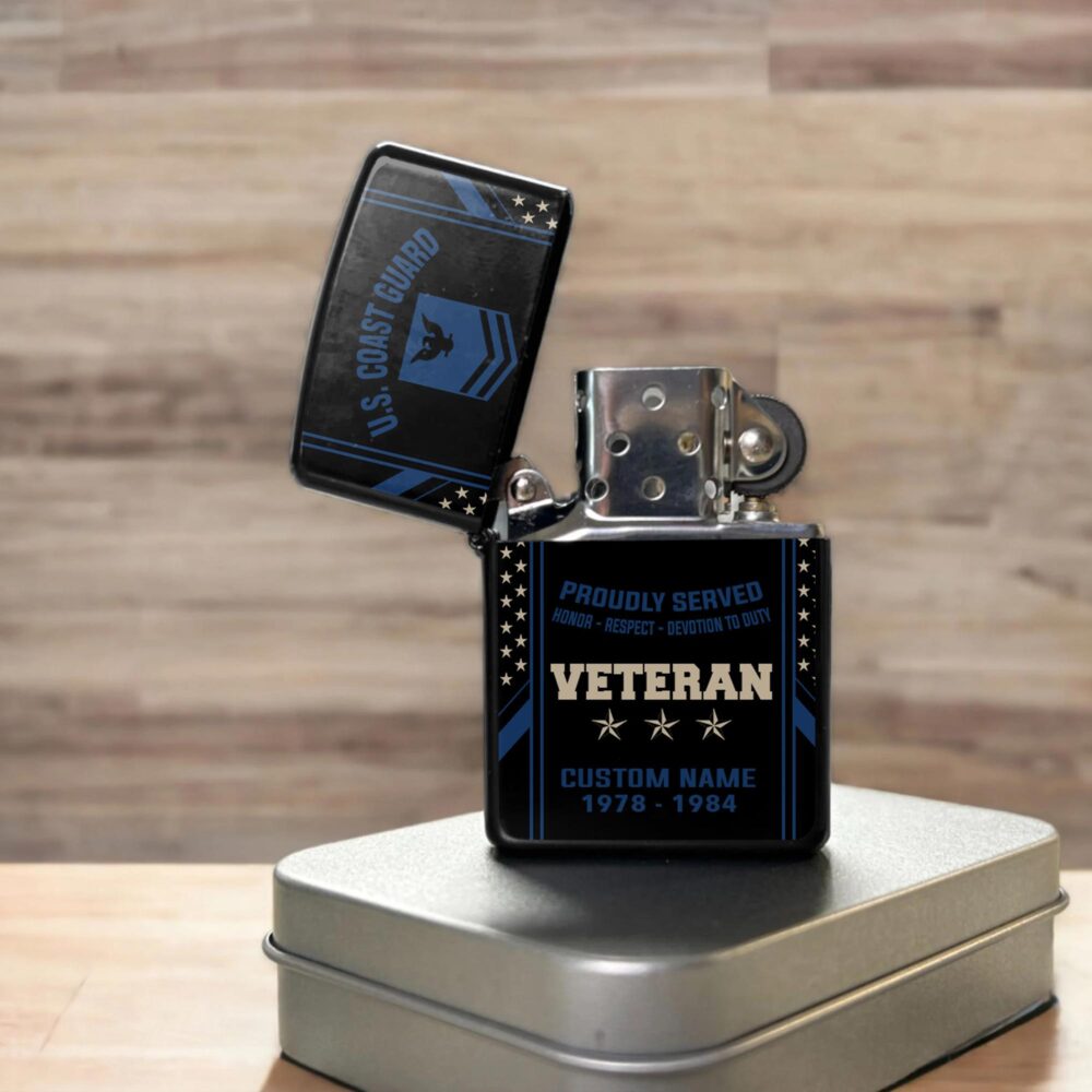 US Coast Guard, E 4 Gold - Lighter - Image 4