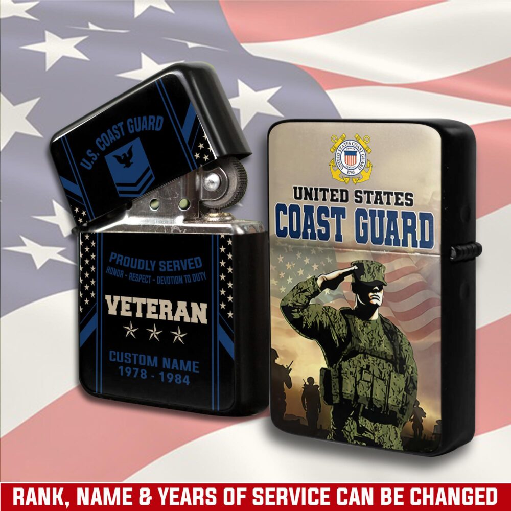 US Coast Guard, E 4 Gold - Lighter