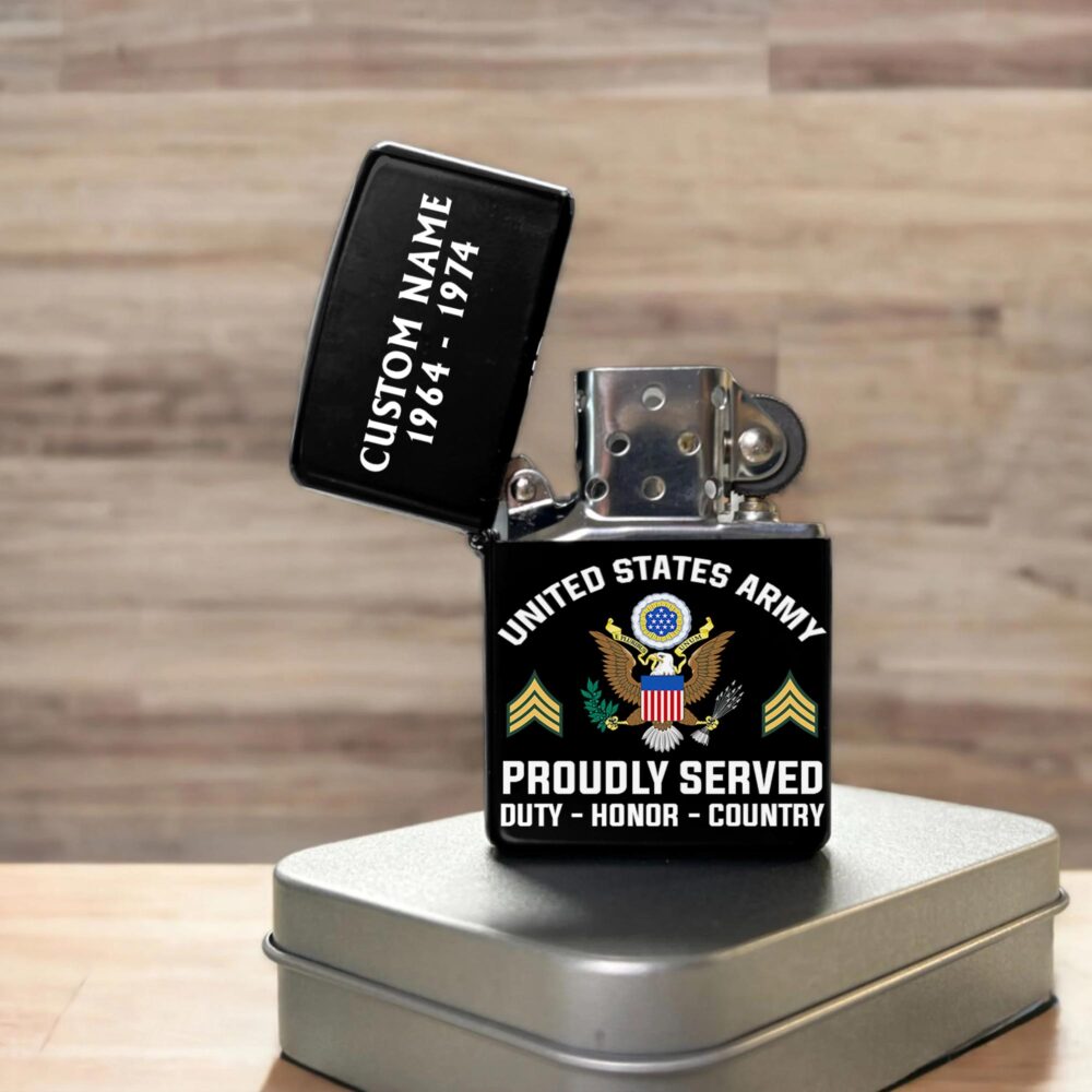 US Army, E 7 Army Sergeant First Class - Lighter - Image 4