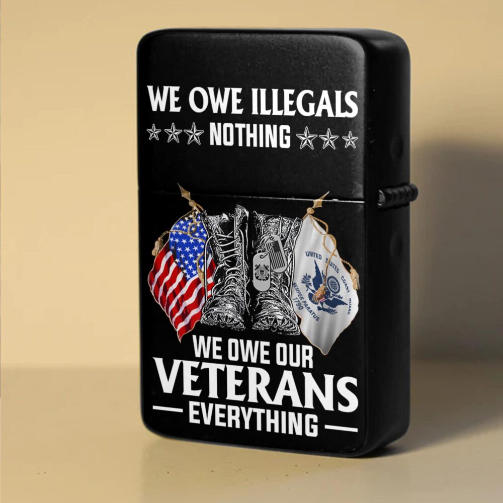 US Coast Guard, Land Of The Free, Because Of The Brave - Lighter - Image 3