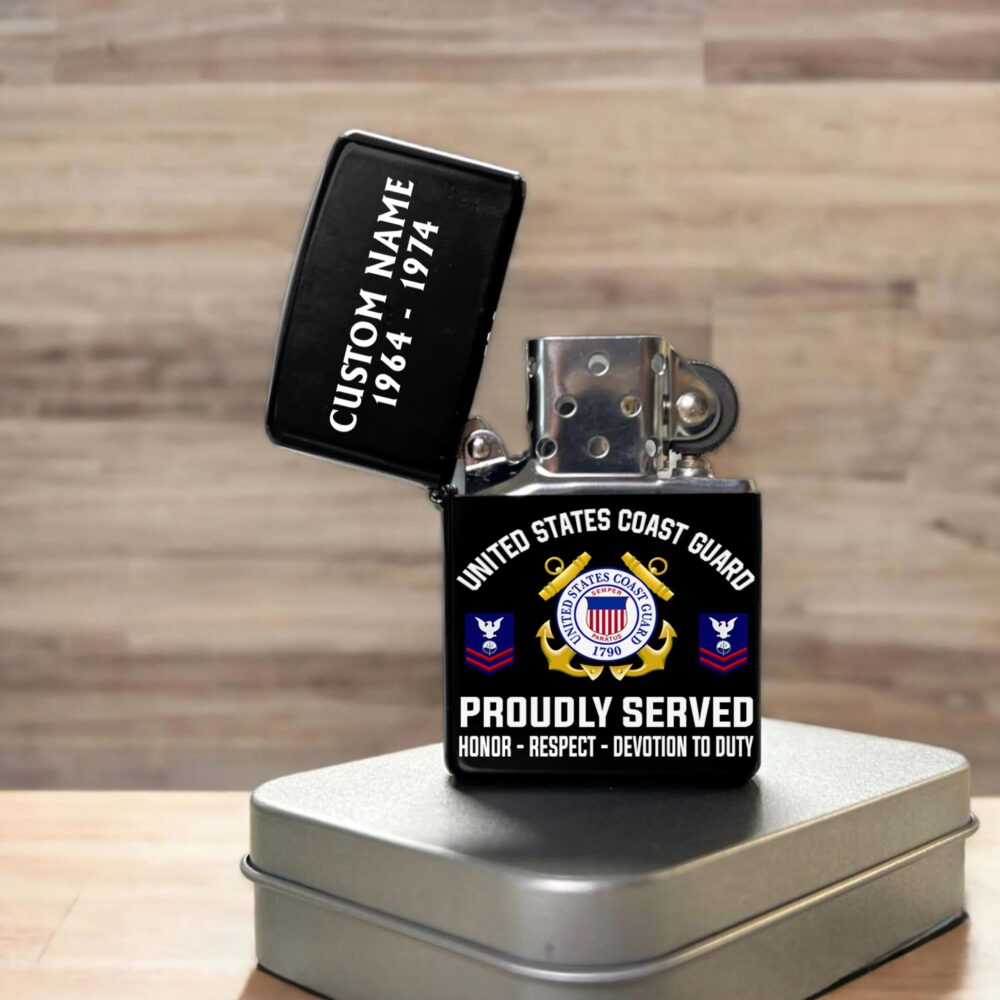 US Coast Guard, Land Of The Free, Because Of The Brave - Lighter - Image 4
