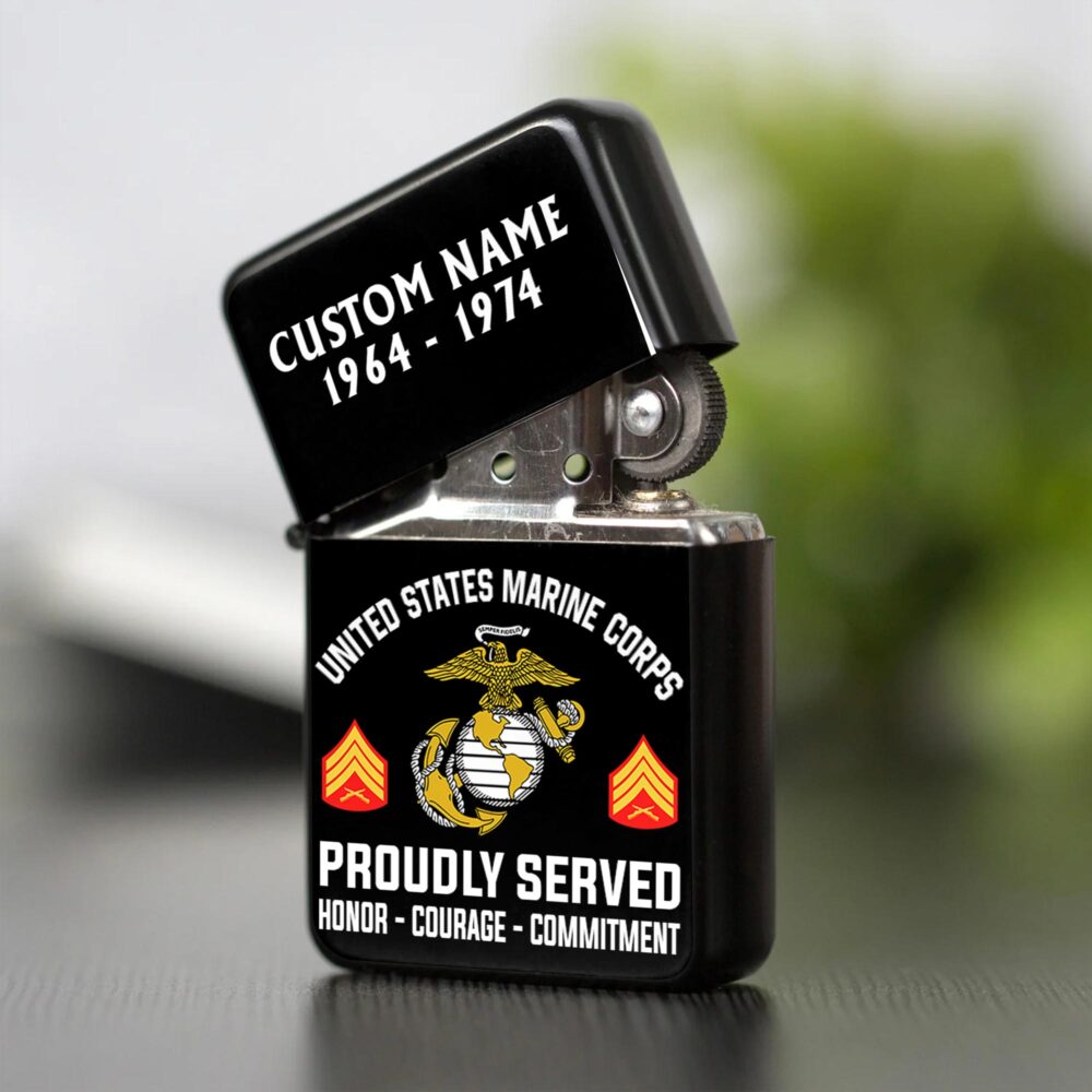 US Marine Corps, Served With Pride - Lighter - Image 2