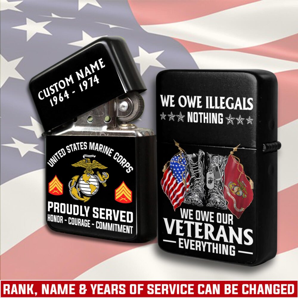 US Marine Corps, Served With Pride - Lighter