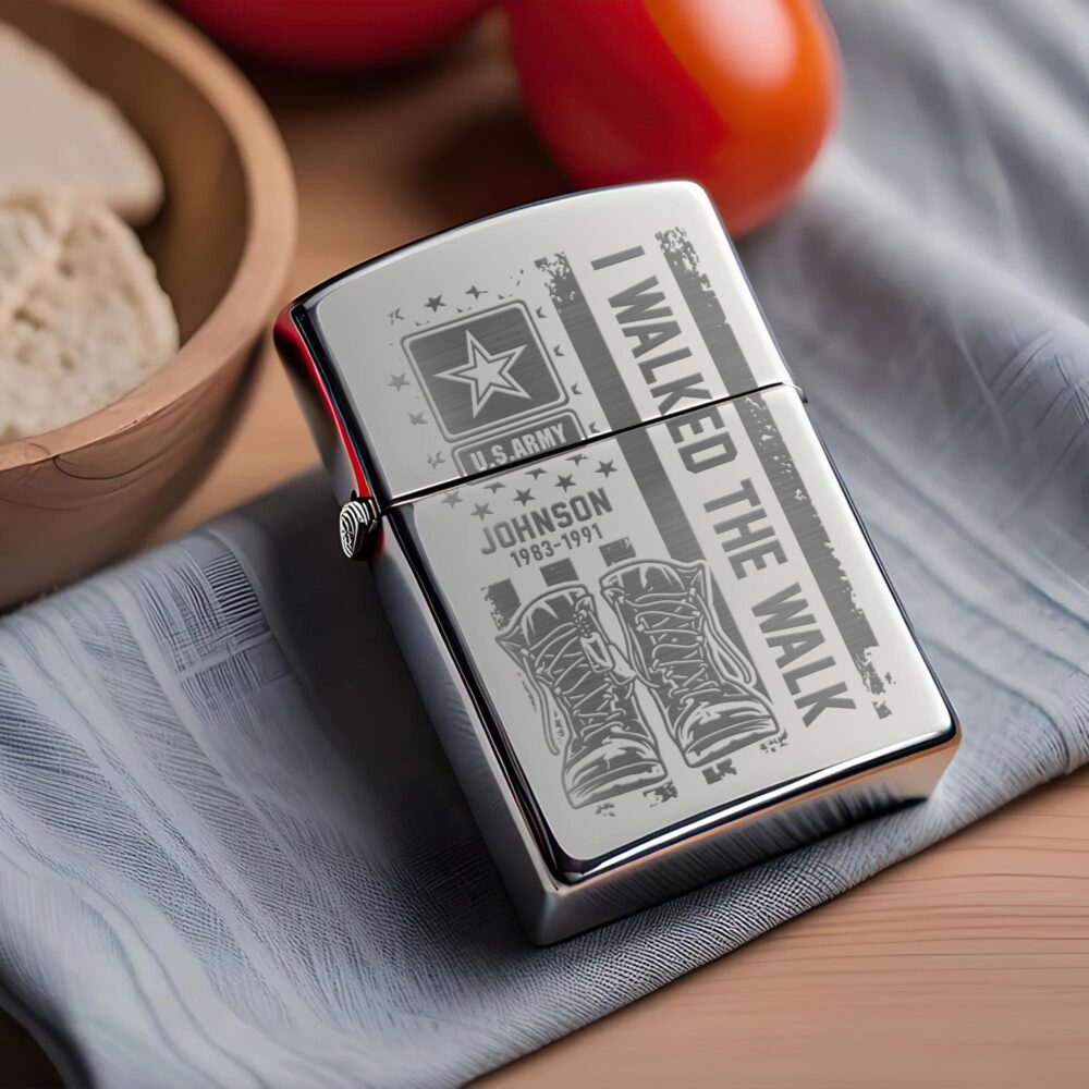 US Army, Be All You Can Be - Engraved Lighter - Image 2
