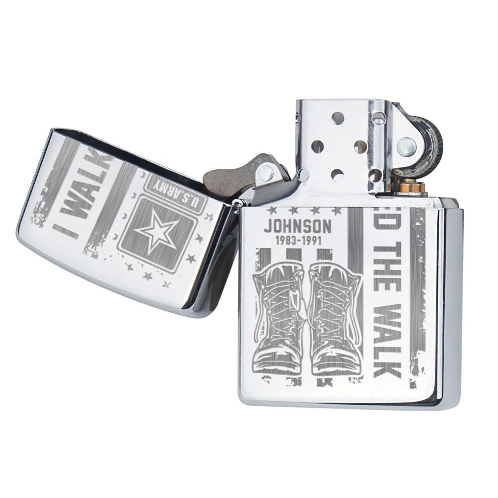 US Army, Be All You Can Be - Engraved Lighter - Image 4