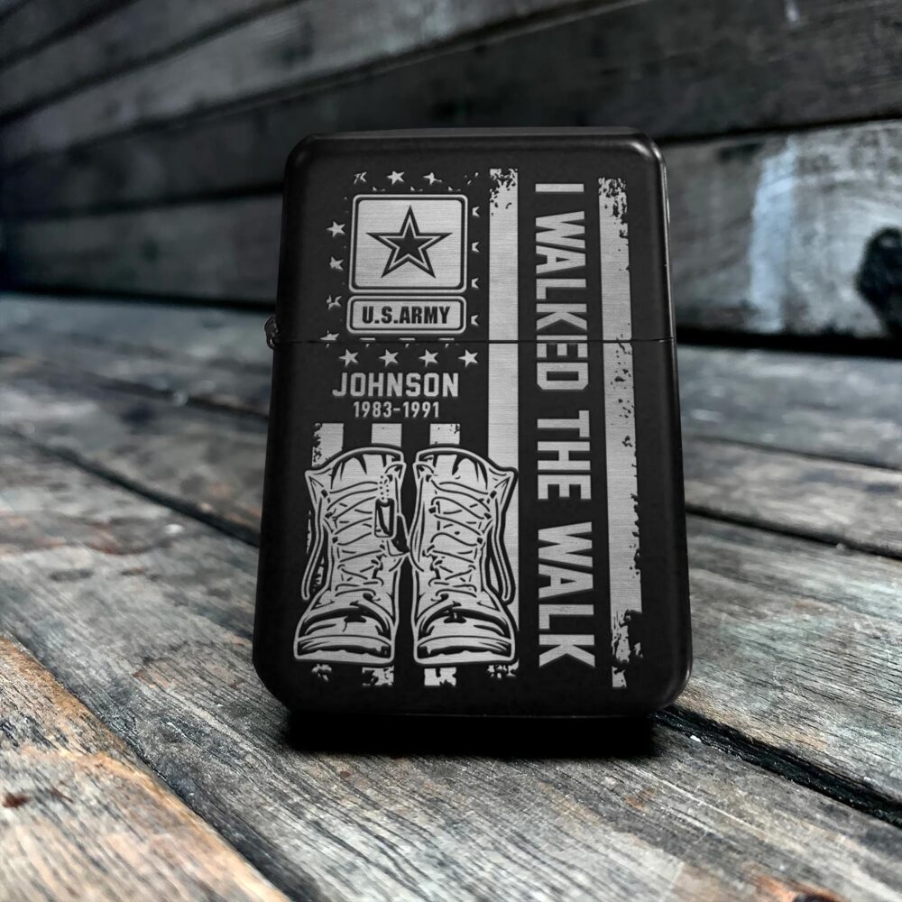 US Army, Be All You Can Be - Engraved Lighter - Image 5