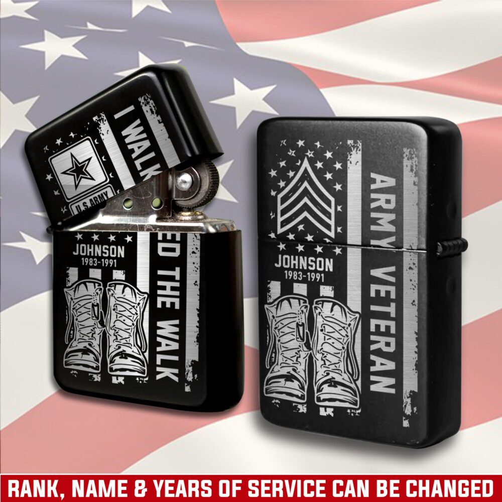 US Army, Be All You Can Be - Engraved Lighter