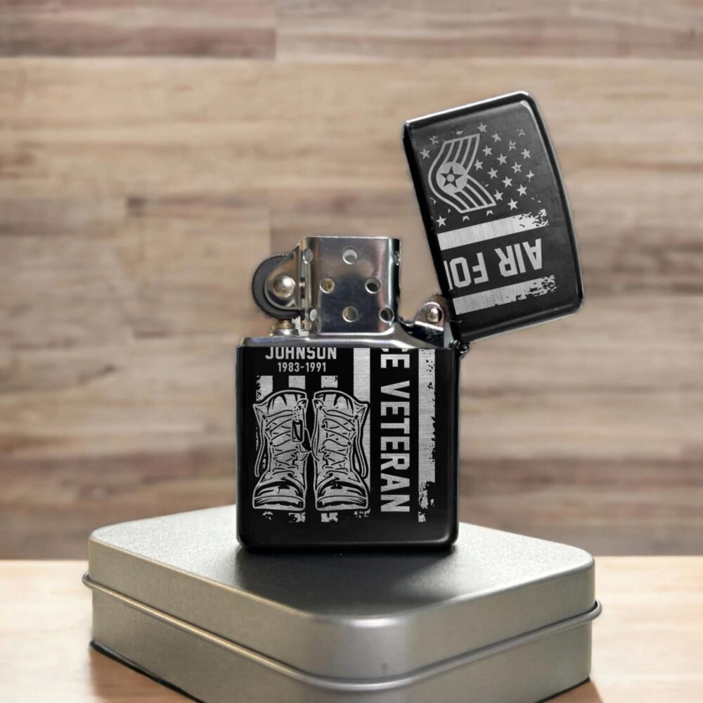 US Air Force , Freedom Isn't Free - Engraved Lighter - Image 3