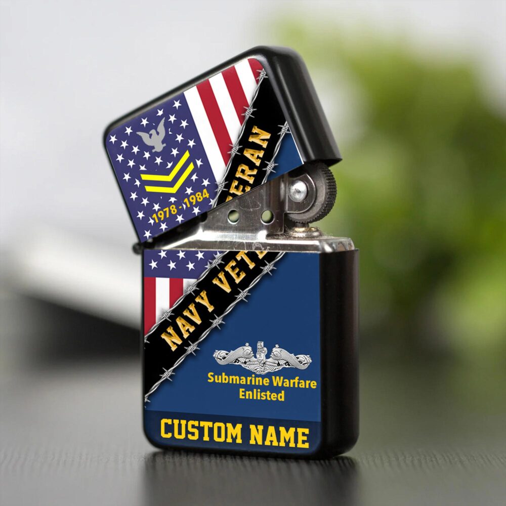 Navy Badge, The Sea is Ours - Lighter - Image 2