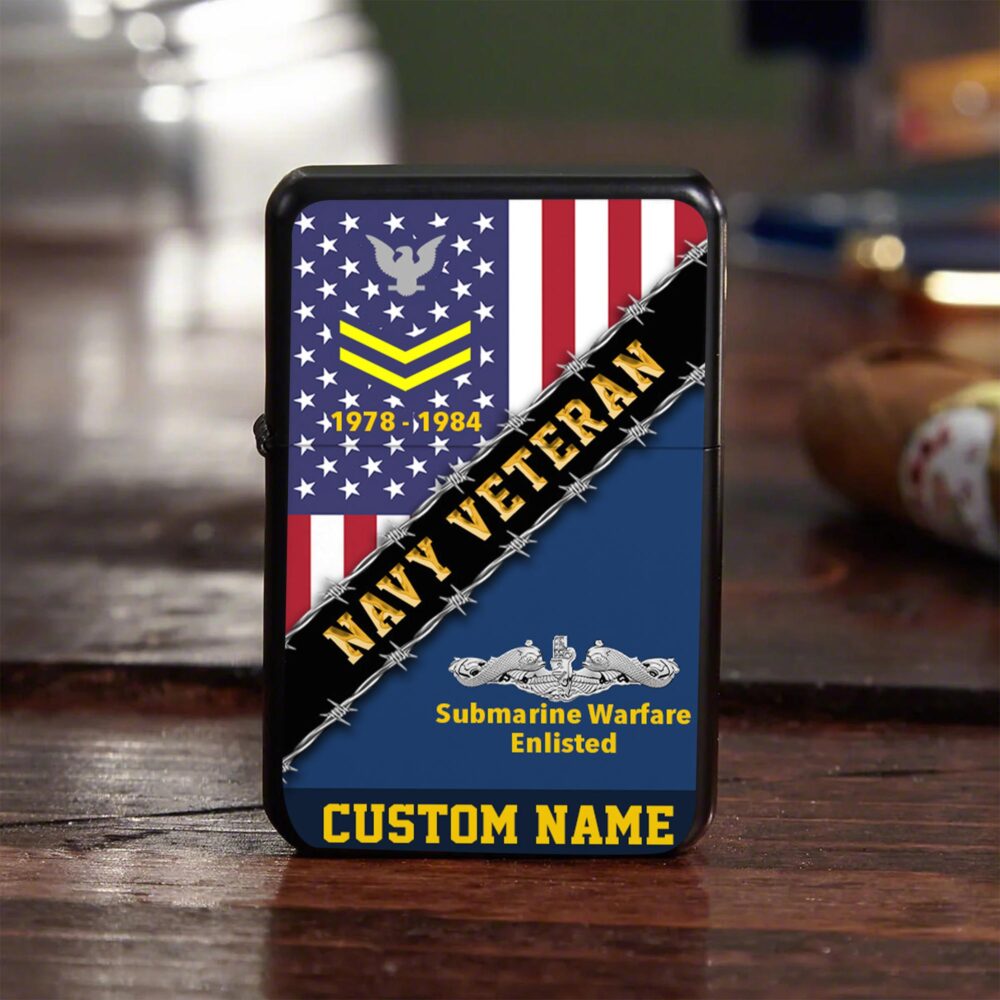 Navy Badge, The Sea is Ours - Lighter - Image 5