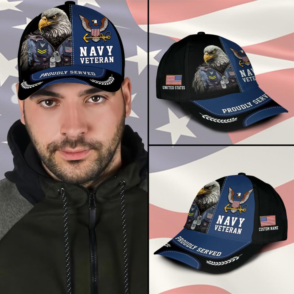 US Navy, E 5 Gold - Classic Cap - Image 3