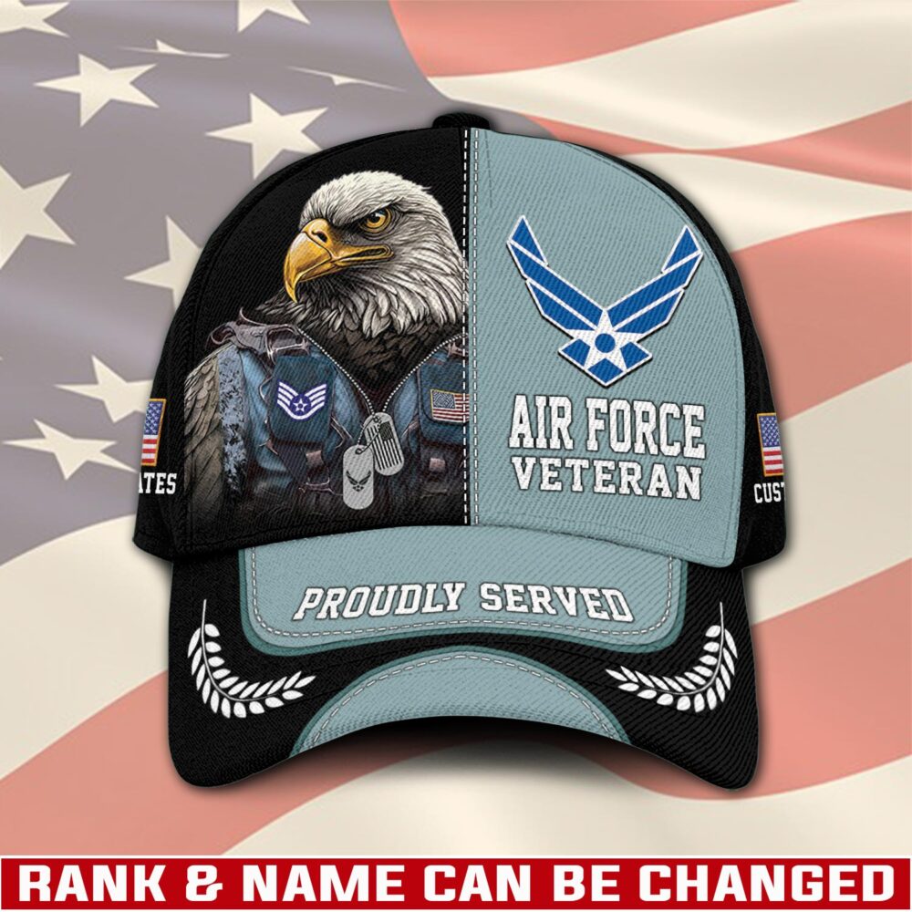 US Air Force, Proud Veteran - Classic Cap