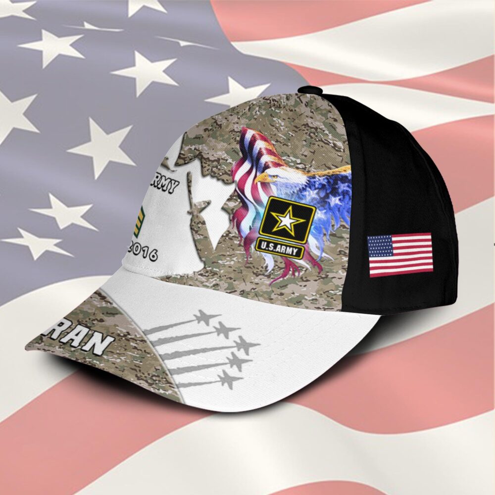 US Army, Land Of The Free, Because Of The Brave - Classic Cap - Image 2