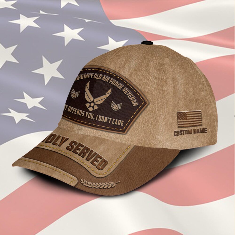 US Air Force, No One Gets Left Behind - Classic Cap - Image 2
