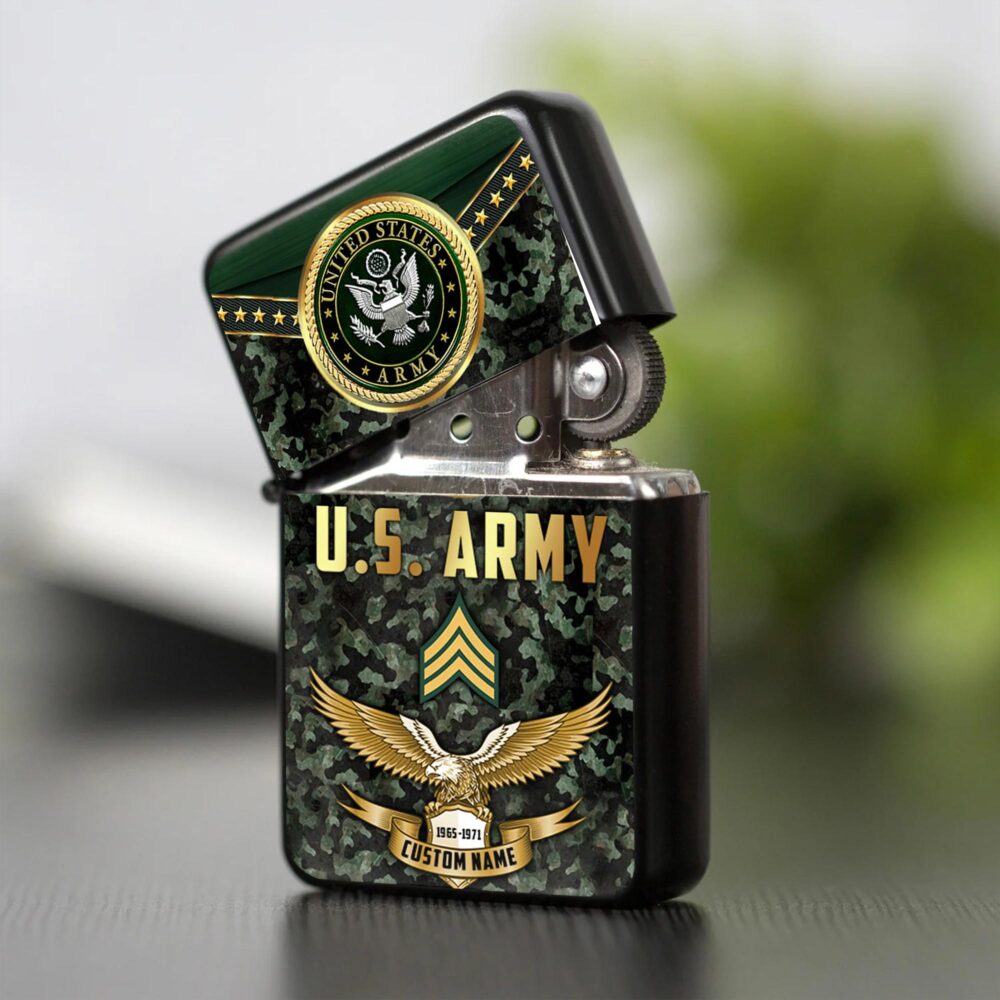 US Army, E 3 Army Private First Class - Lighter - Image 2