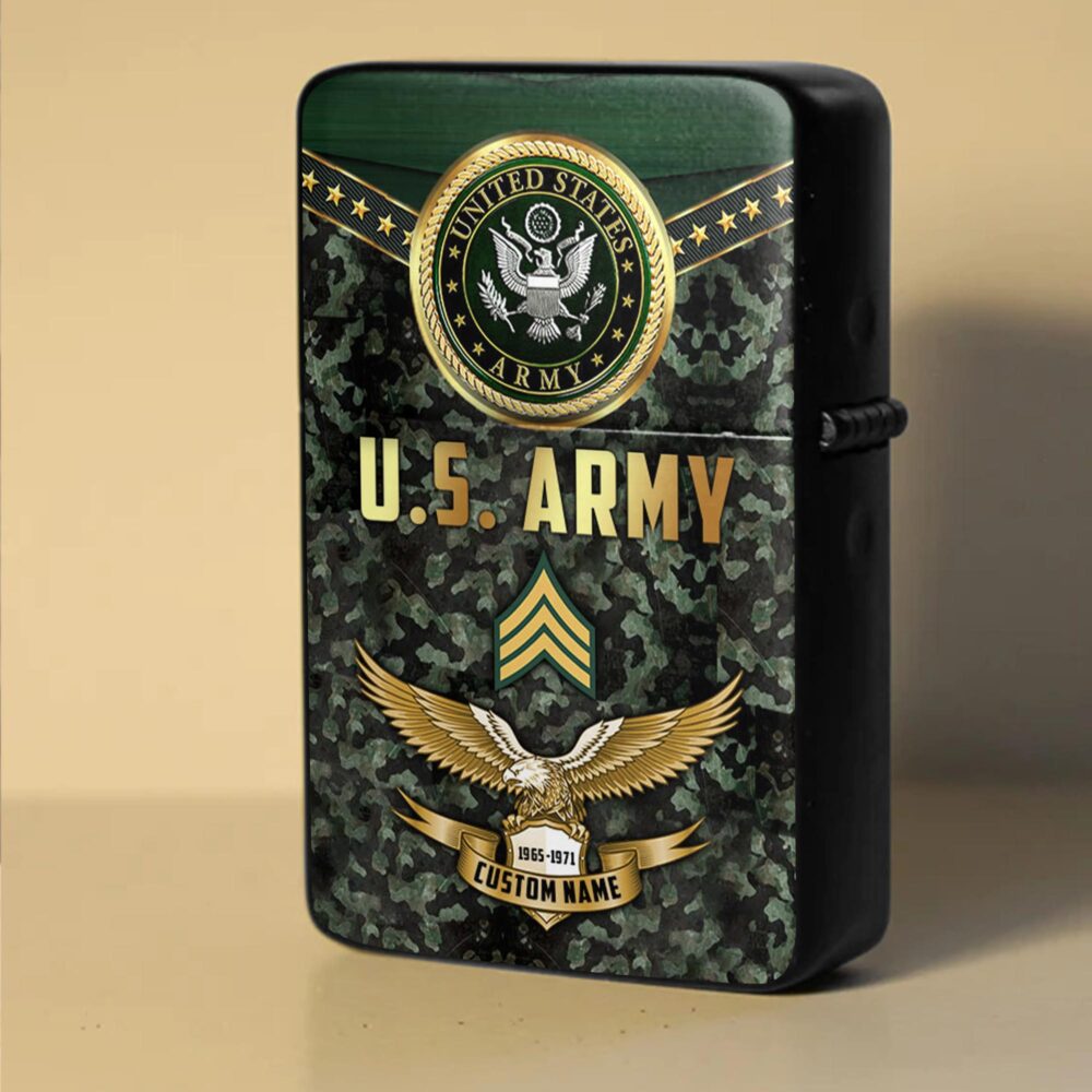 US Army, E 3 Army Private First Class - Lighter - Image 3