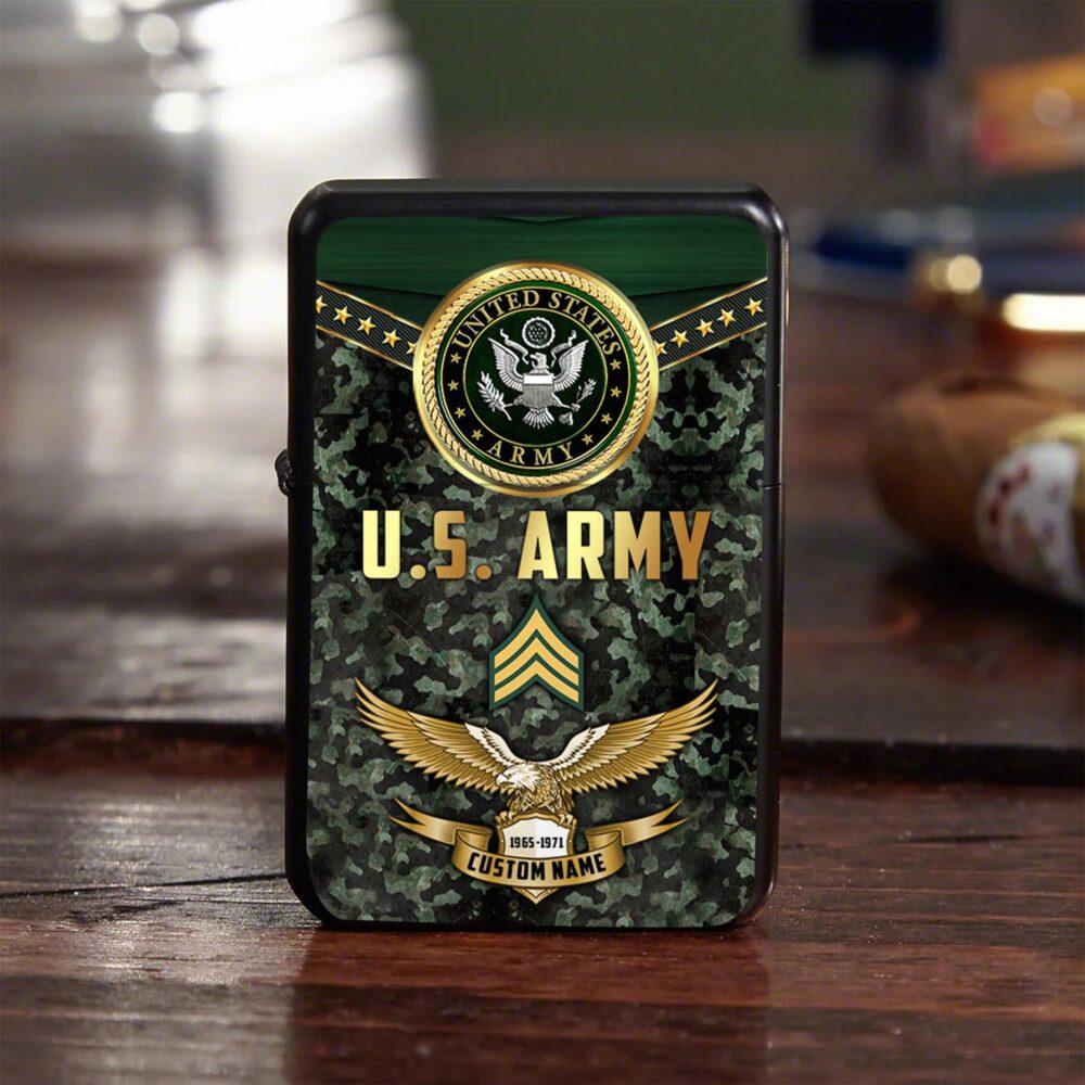 US Army, E 3 Army Private First Class - Lighter - Image 5