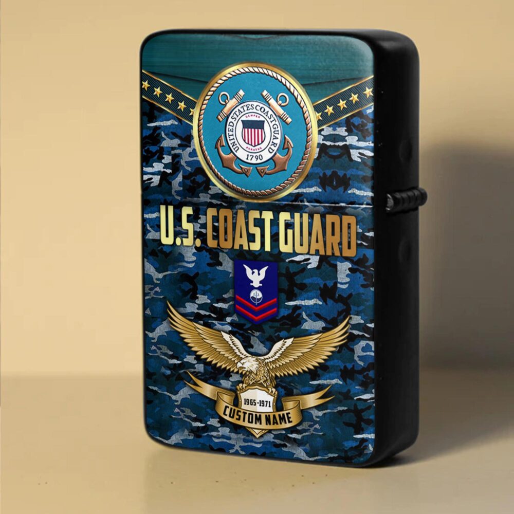 US Coast Guard, E 4 Gold - Lighter - Image 3